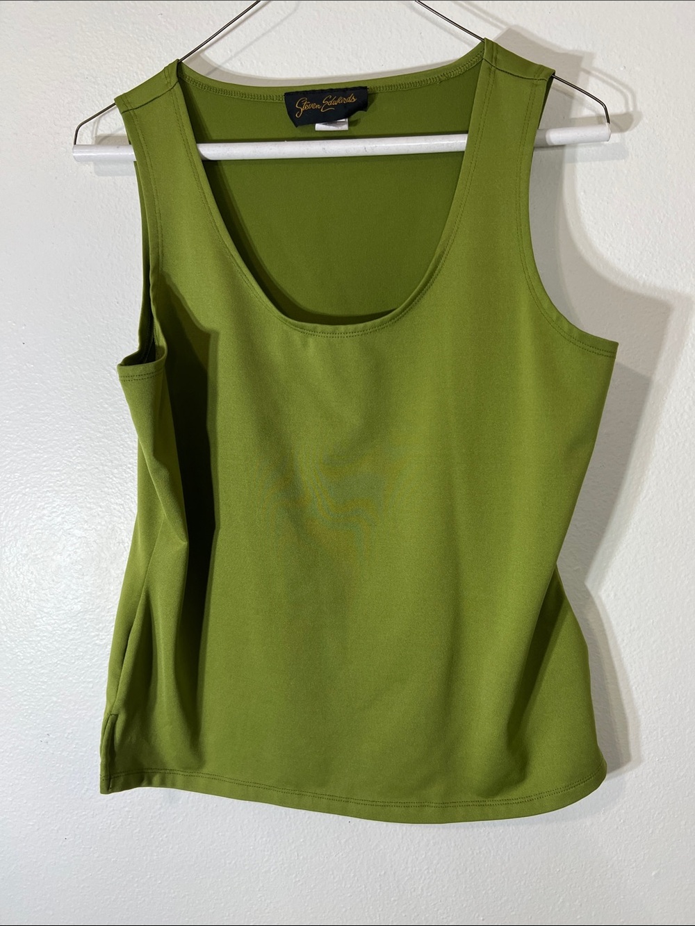 Steven Edward’s Olive Green Scoop Neck Tank